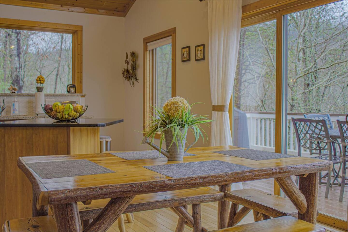 Serene Mountain And Sunset Views 3Bd Cabin フランクリン エクステリア 写真