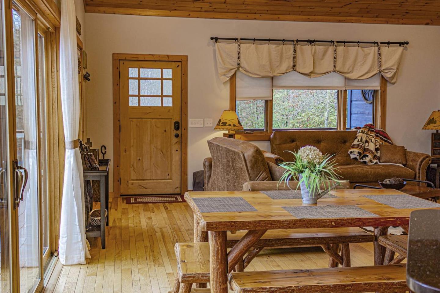 Serene Mountain And Sunset Views 3Bd Cabin フランクリン エクステリア 写真