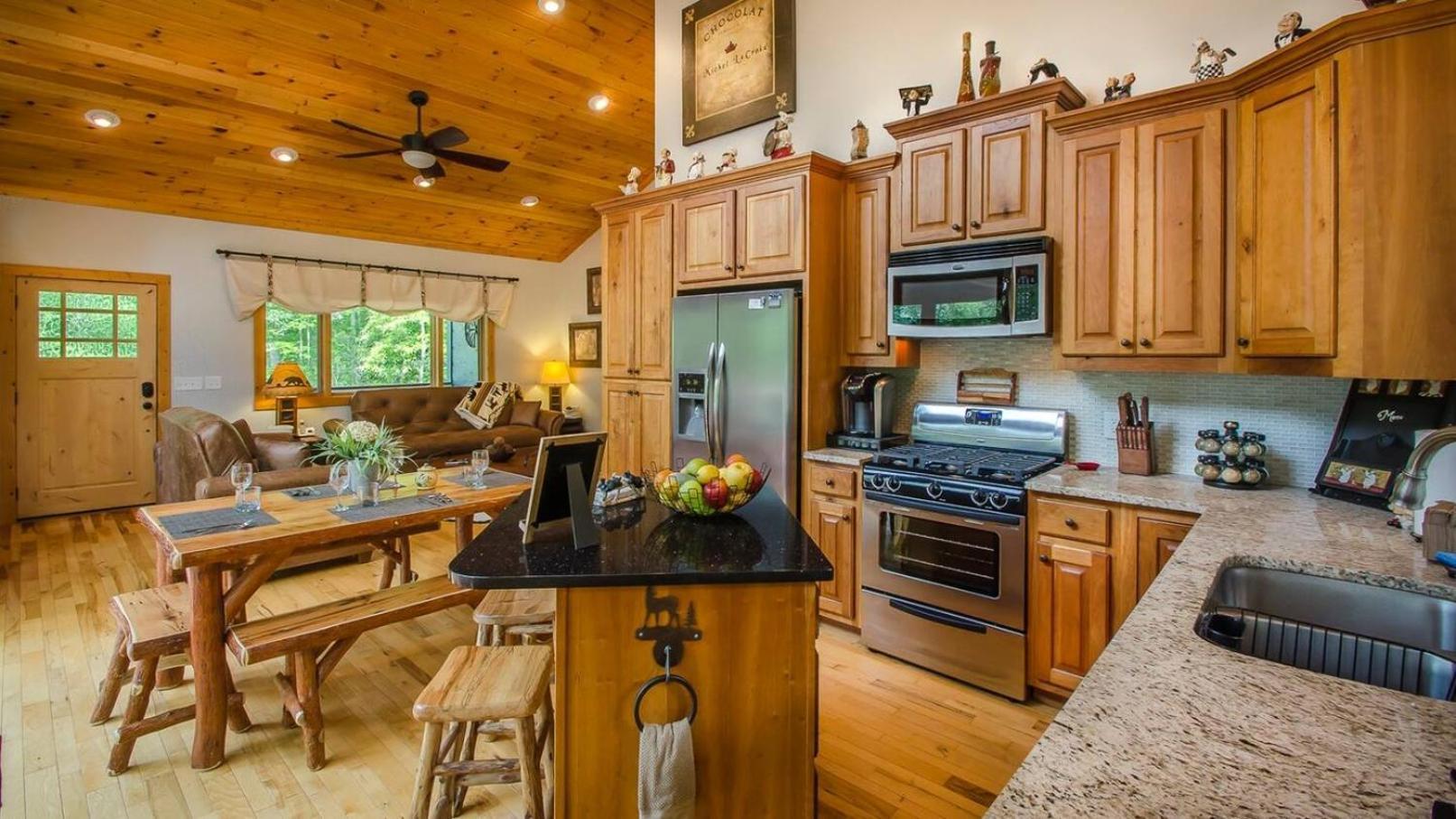 Serene Mountain And Sunset Views 3Bd Cabin フランクリン エクステリア 写真